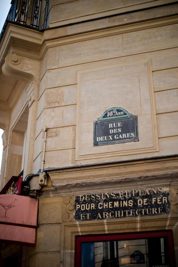 Hôtel Les Deux Gares Paris Exterior foto
